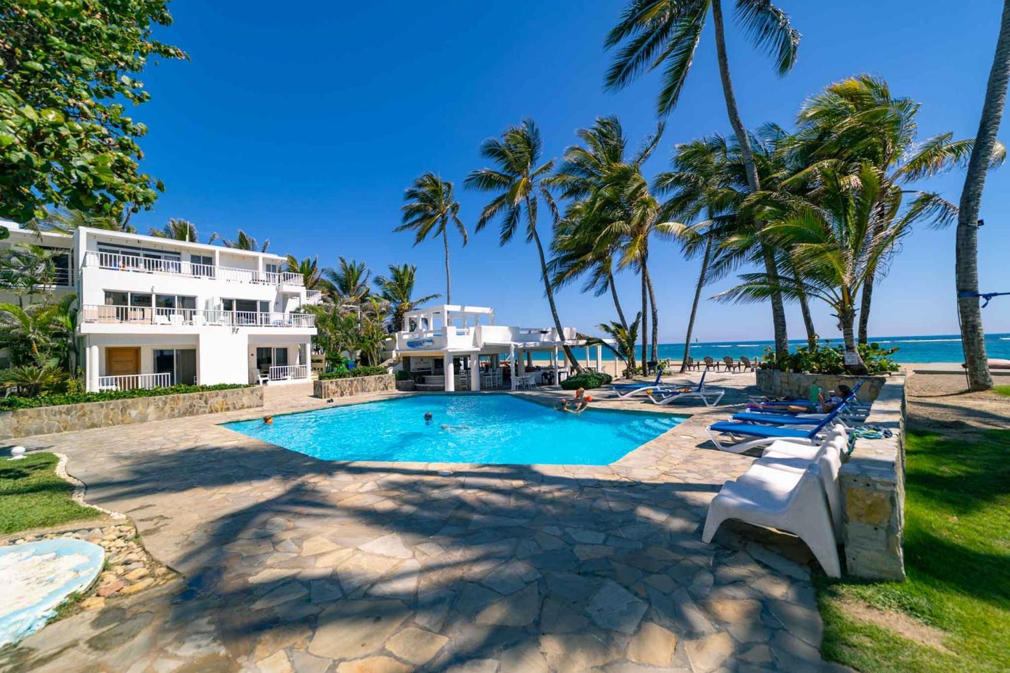 Kite Beach Oceanfront 1St Row Two Bedrooms And Patio كاباريتي المظهر الخارجي الصورة